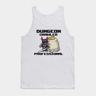 Dungeon Crawler Professional: Embark, Explore, Excel Tank Top